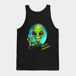 Alien: Hello Friends Tank Top